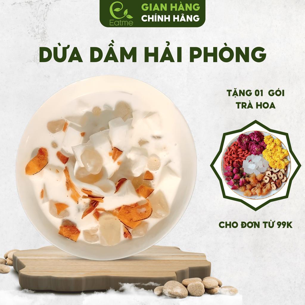Set Chè Dừa Dầm Hải Phòng - Set Nguyên Liệu Nấu Chè Dừa Dầm Hải Phòng 15 20 Chén