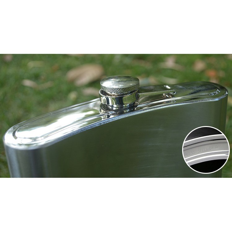 Bình đựng rươu inox Hip Flask CCCP 64 oz 2 lít