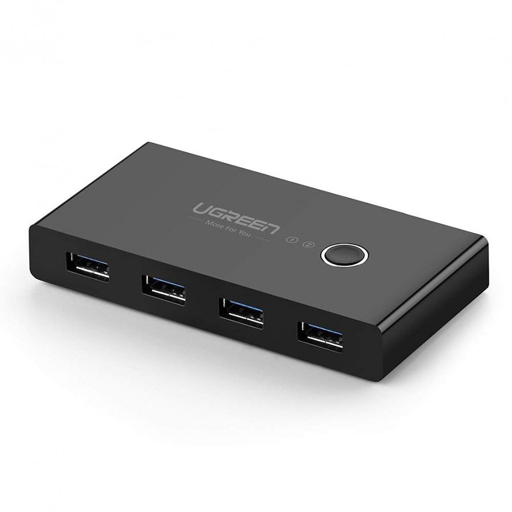 Bộ chuyển mạch (Switch) 2 cổng USB 3.0 chia sang 4 cổng USB 3.0 Ugreen 30768