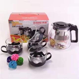 Bộ ấm trà thuỷ tinh