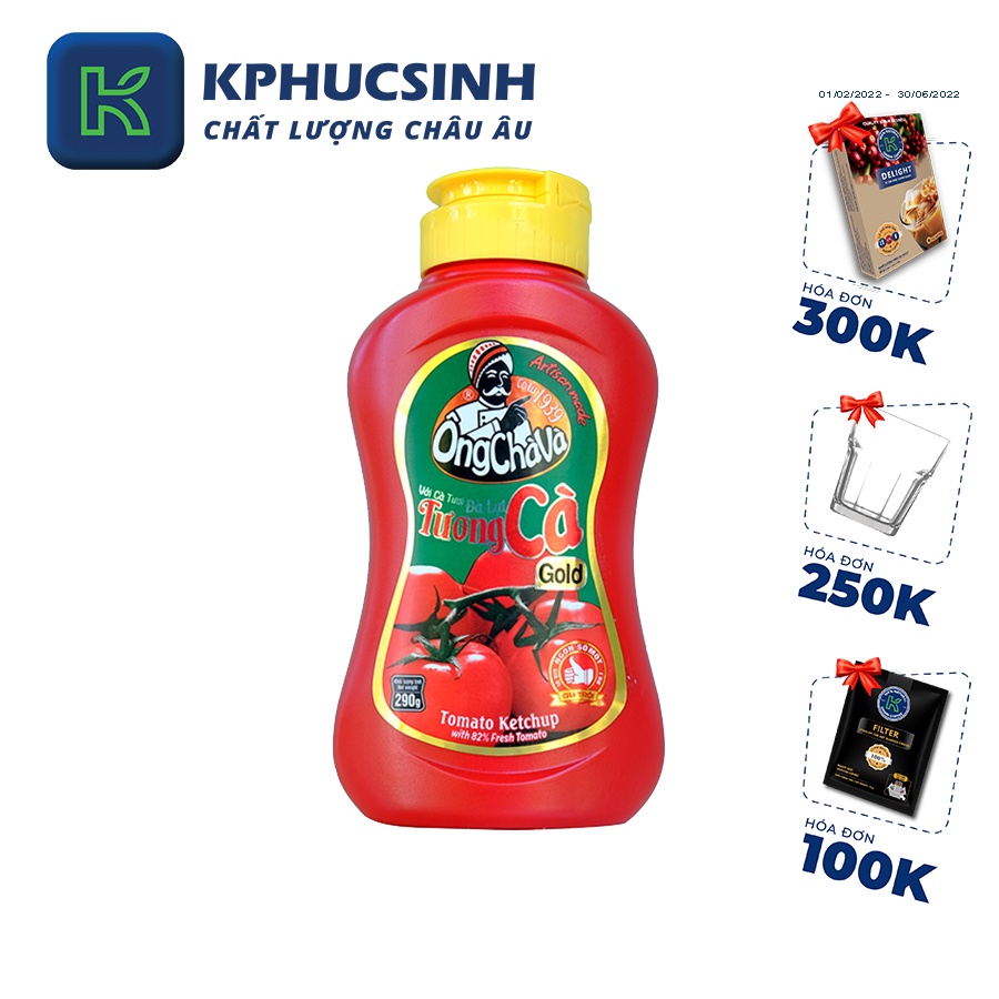 Tương cà Ông Chà Và Gold 290g KPHUCSINH - Hàng Chính Hãng