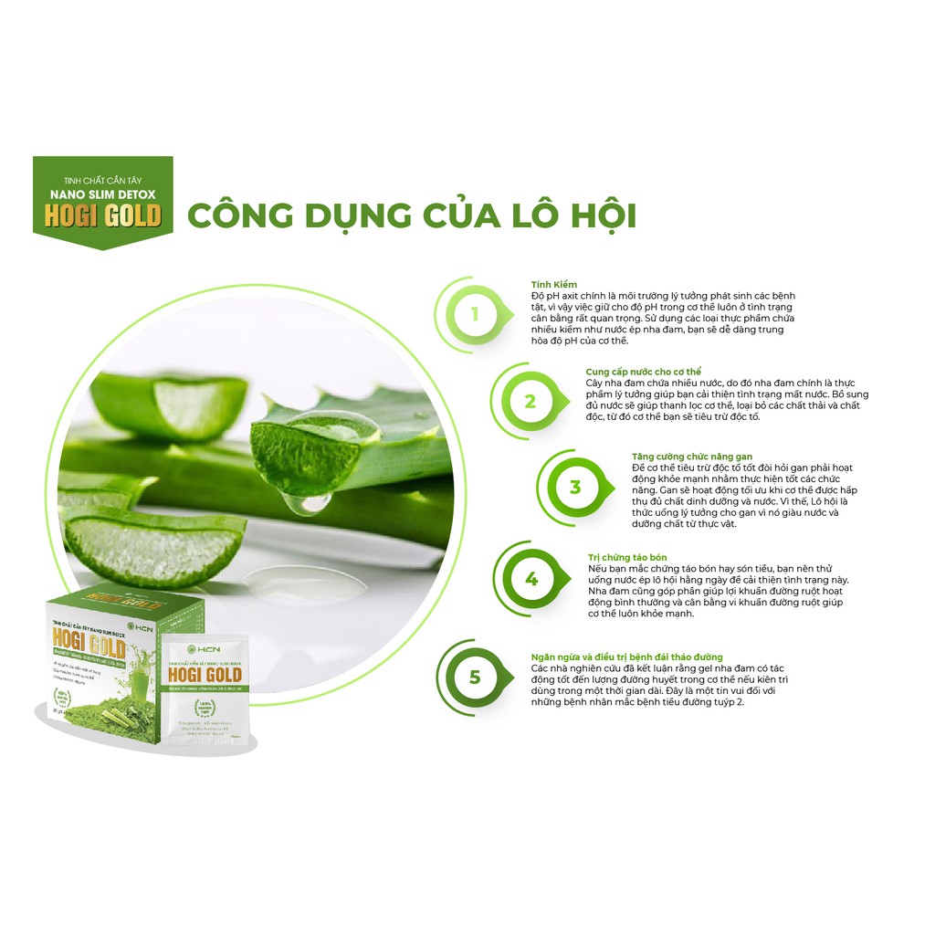 Tinh chất cần tây Nano Slim Detox Hogi hỗ trợ giảm cân, tinh chất cần tây giúp thải độc, thanh lọc cơ thể | BigBuy360 - bigbuy360.vn