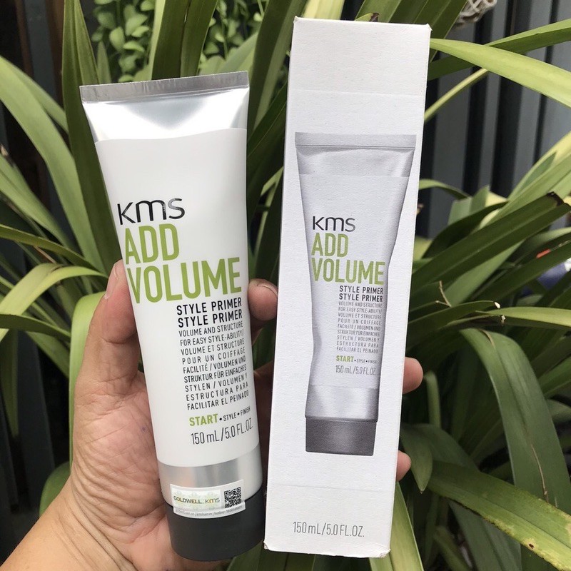 KEM LÓT TẠO KIỂU DƯỠNG ẨM KMS AddVolume STYLE PRIMER 150ml