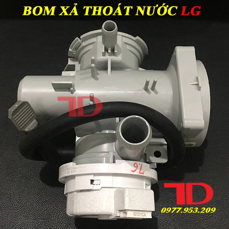 BƠM XẢ THOÁT NƯỚC LG HÀNG HÃNG GỒM CẢ MOTOR VÀ PHẦN NHỰA