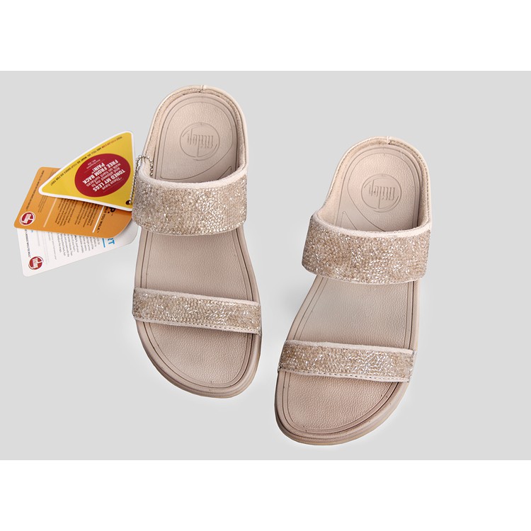 Fitflop Dép Da Thật Đế Dày Thời Trang Cho Nữ