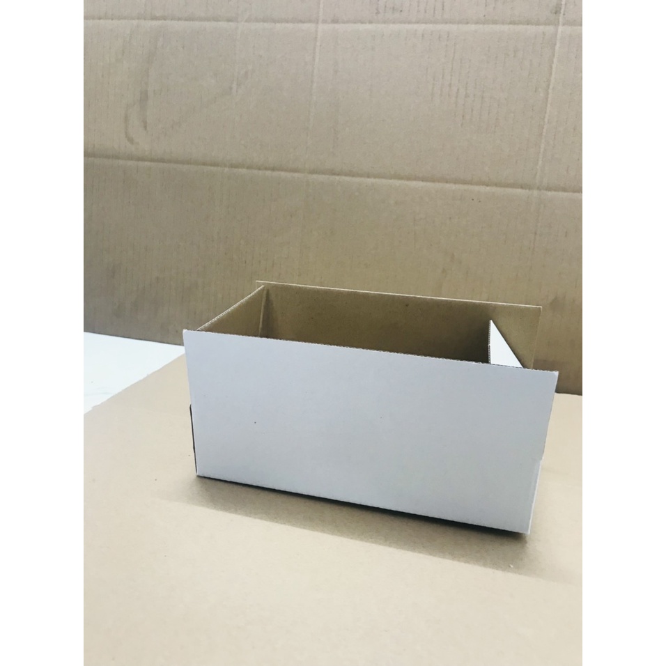 FB - 1 Thùng Carton Size 20x10x5 CM (Màu Trắng) Cỡ Trung - Thùng Carton Thanh Lý