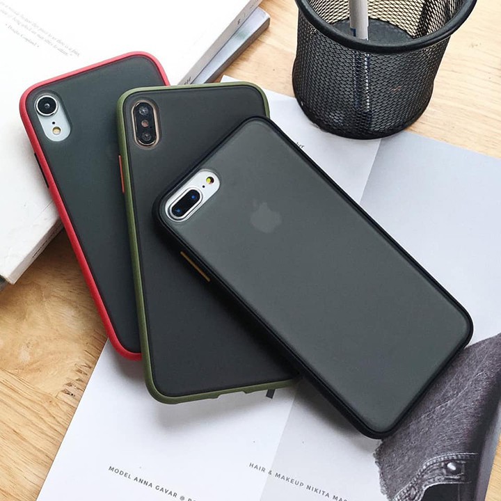 [iPhone] ỐP NHÁM CHỐNG SOCK , VA ĐẬP , BÁM VÂN TAY MÀU SẮC THỜI TRANG CHO IPHONE 6 6plus 7 7plus 8 8plus X Xr XsMax 11 | BigBuy360 - bigbuy360.vn