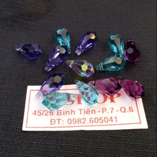 1 Viên giọt nước nhỏ pha lê nhân tạo