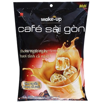 [HÀNG MỚI] - Cafe Wake Up Sài Gòn 3 trong 1 ( 24 gói x 19gr ) | BigBuy360 - bigbuy360.vn
