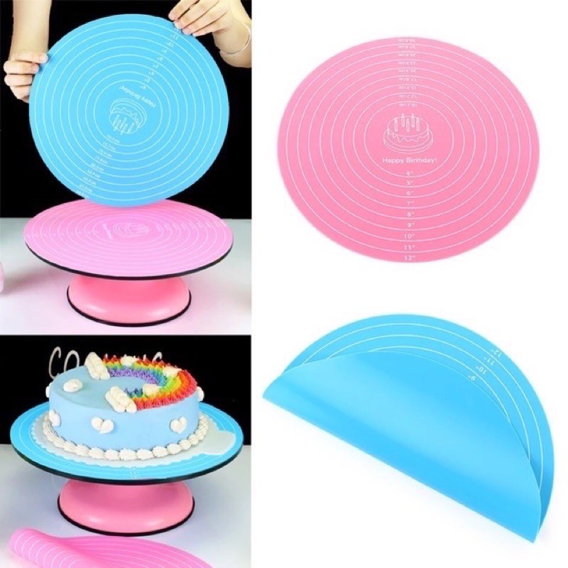 Tấm silicon lót bàn xoay 30cm