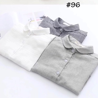 Sơmi Oversize cổ sen