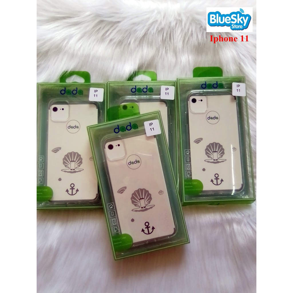 Ốp lưng Iphone 11 Dada dẻo trong suốt