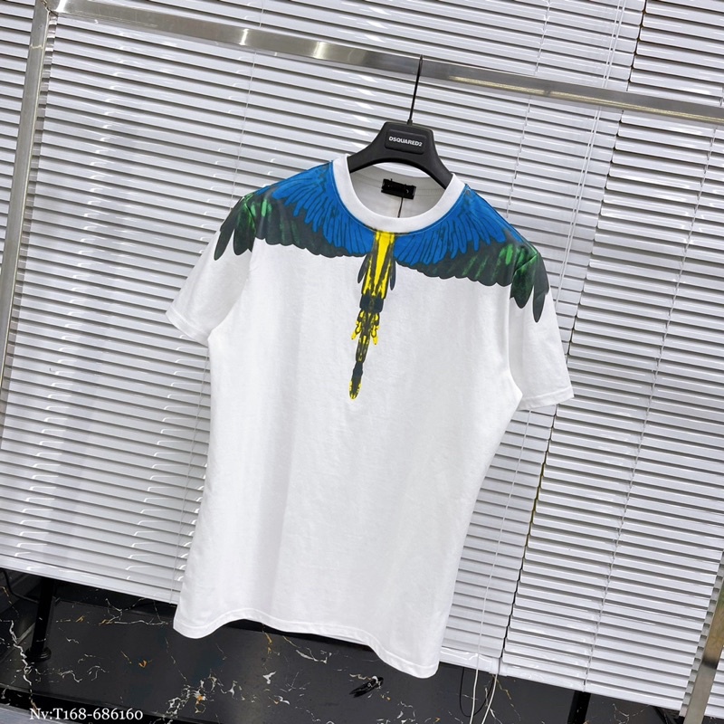 Áo thun cánh chim burlon hoạ tiết cánh chim Streetwear form rộng basic cotton oversize