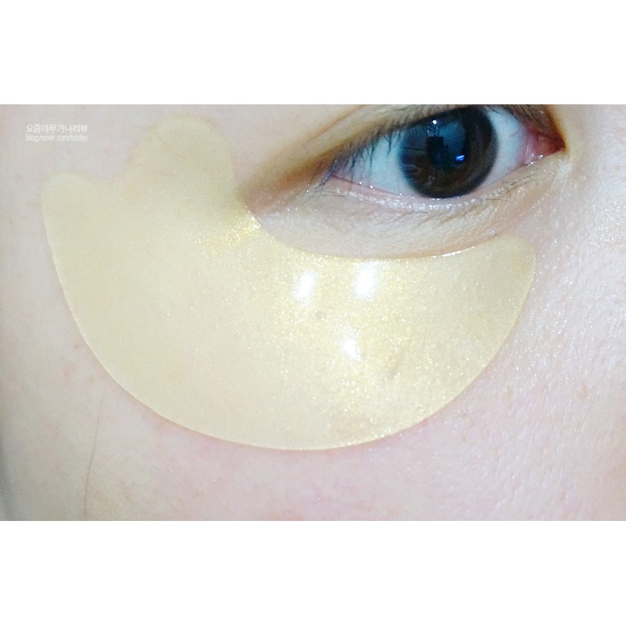 Mặt nạ mắt collagen da săn chắc, giảm nếp nhăn SNP Gold Collagen Eye Patch - 60 miếng