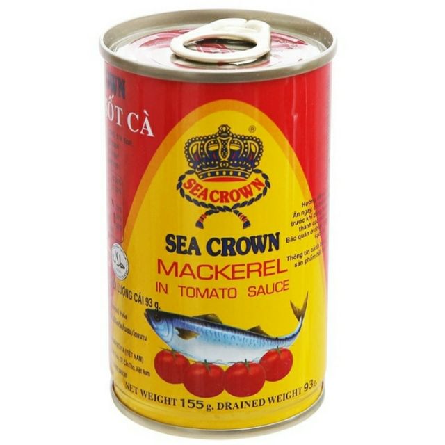 Cá Nục Sốt Cà SeaCrown 155G Combo 3 hộp