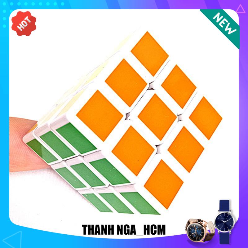 Rubik 3x3 QiYi Warrior S Stickerless Rubic 3 Tầng1152