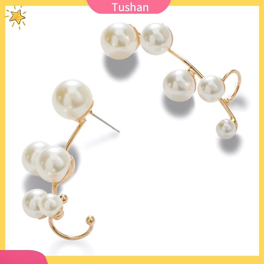Khuyên tai nữ đính ngọc thời trang