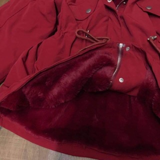 ÁO PARKA ĐỎ