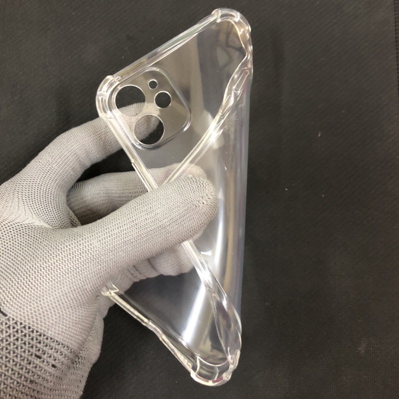 Ốp Lưng iPhone 11 Dẻo Trong Suốt Chống Sốc Có Gù Bảo Vệ 4 Gốc
