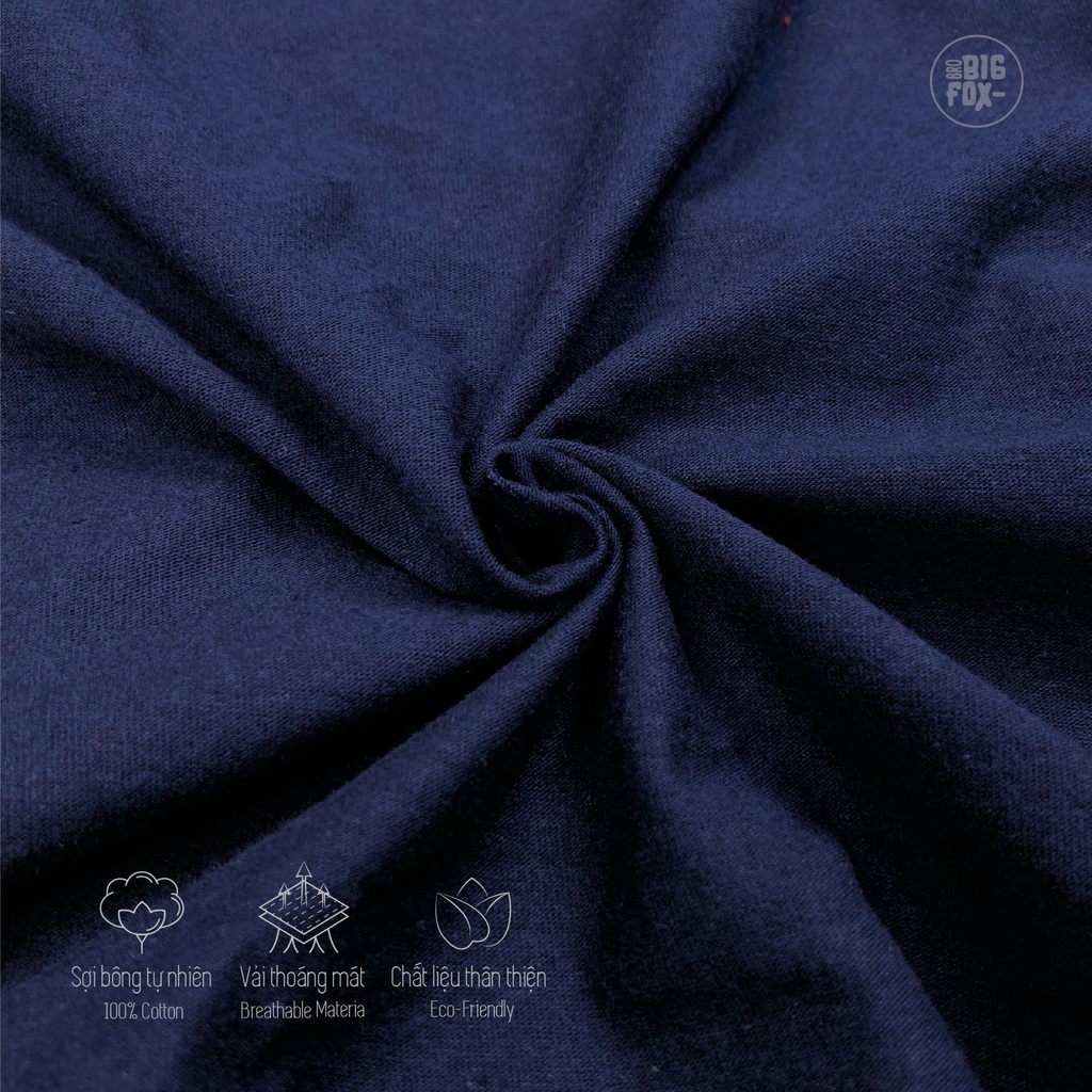 Áo Thun Bé Trai Size Đại Bigfox, Áo Phông Trẻ Em In Hình Số 3,Chất Cotton Xuất