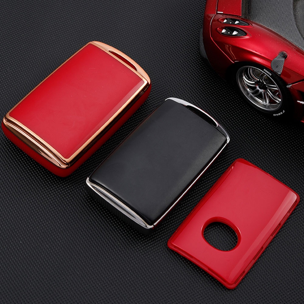 Ốp TPU Bọc Chìa Khóa Xe Hơi Mazda 3 Alexa CX-30 CX30 CX5 CX 5 CX-5 CX8 CX9 CX4 2019 2020 Chất Lượng Cao
