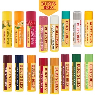 [ĐỦ MÙI] Son dưỡng môi Burts Bees Moisturizing Lip Balm không màu
