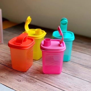TUPPERWARE SET BỘ 4 BÌNH ĐỰNG NƯỚC SLIM 350ML