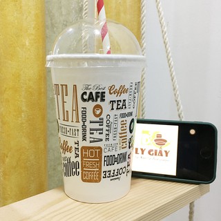 50 Ly Giấy TEA CF 16oz (450ml) - Cao 12.5 cm