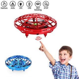 Đồ Chơi Đĩa Bay Ufo Cảm Ứng Hồng Ngoại Điều Khiển Bằng Cử Chỉ