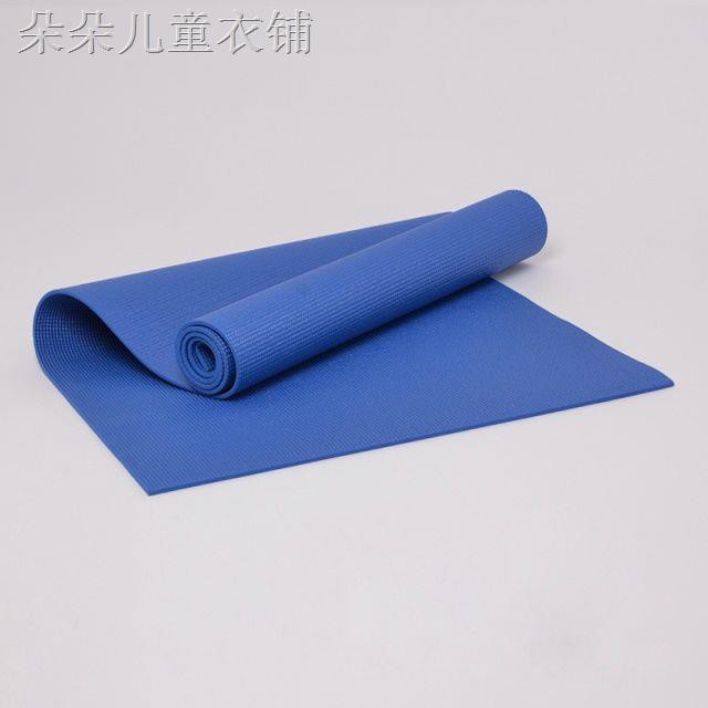 (𝗚𝗶𝗮́ 𝗦𝗶̉) Thảm Tập Yoga Siêu Mỏng Chống Trượt Bằng Nhựa Pvc ( MẪU MỎNG- KO TÚI)