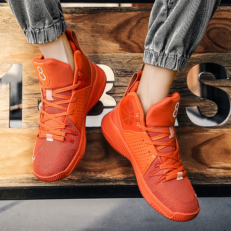 Giày Bóng Rổ Sonic 8 Cổ Cao Thoáng Khí Thấm Hút Tốt Chống Sốc Cao Cấp