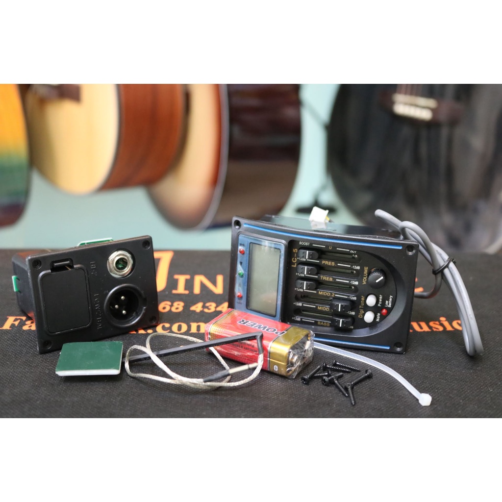 EQ Guitar LC5 EQ Đàn Guitar Thùng