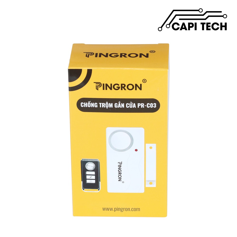 Thiết Bị Chống Trộm Gắn Ở Cửa Nhà Có Remote Điều Khiển Pingron PR-C03