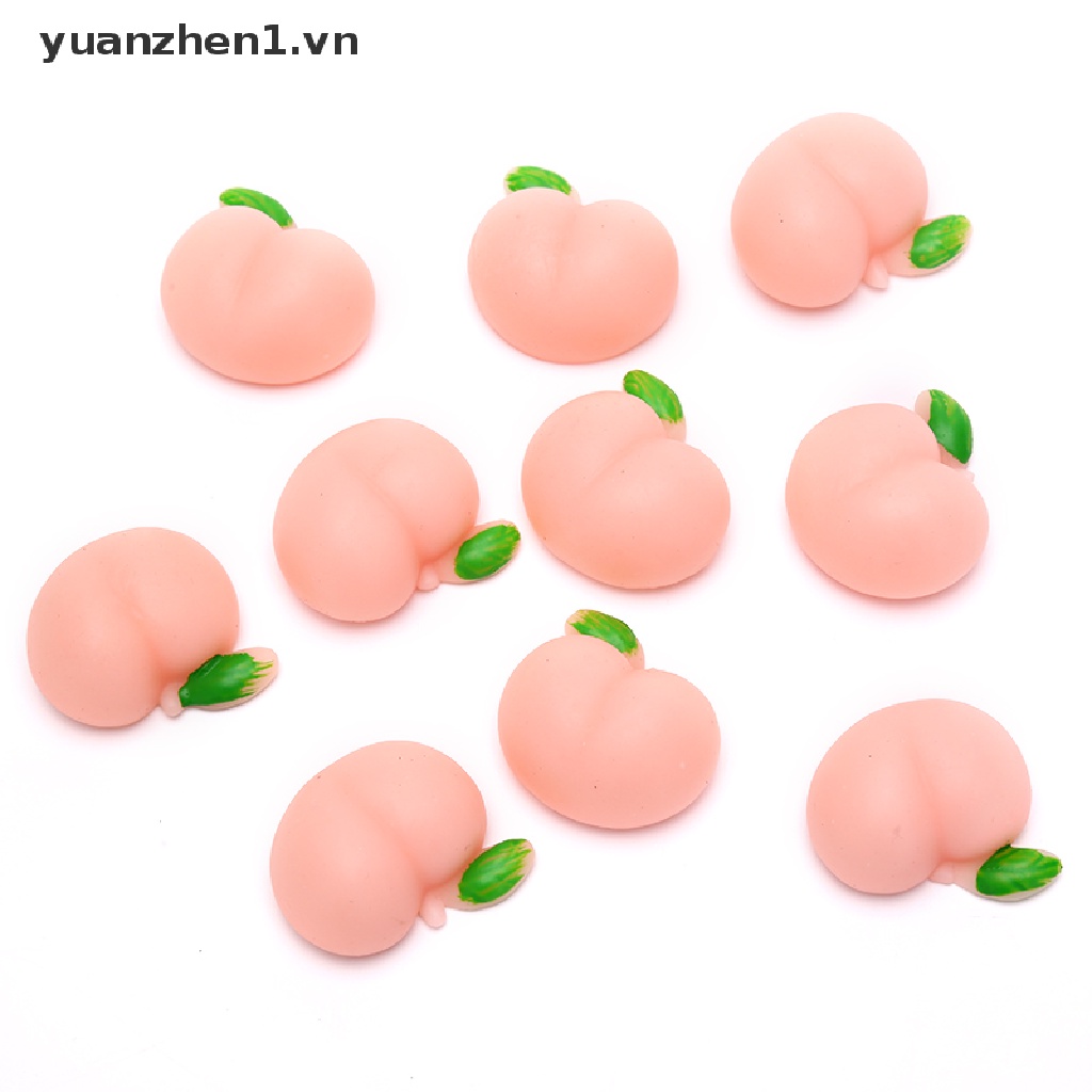 Đồ Chơi Mềm Dẻo Giảm Stress Hình Dáng Quả Đào Xinh Xắn