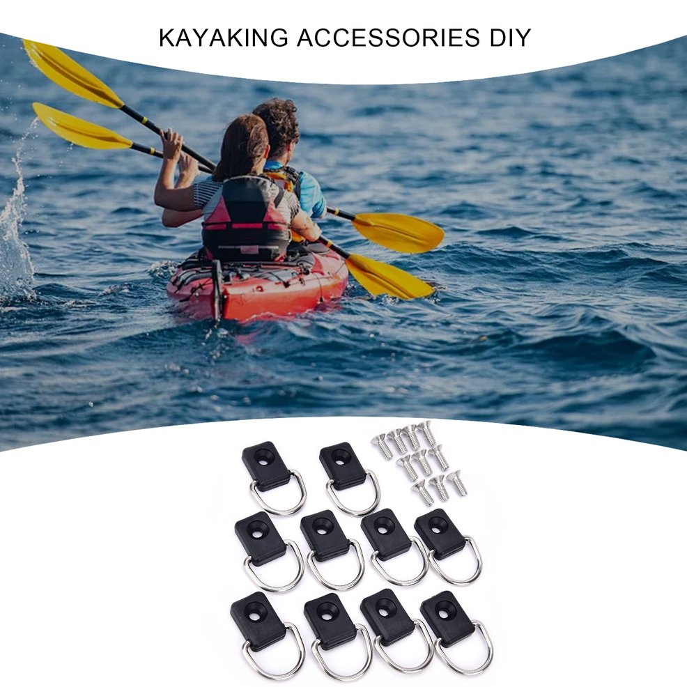 Set 10 Móc Khóa Dây Lưng Cho Thuyền Kayak