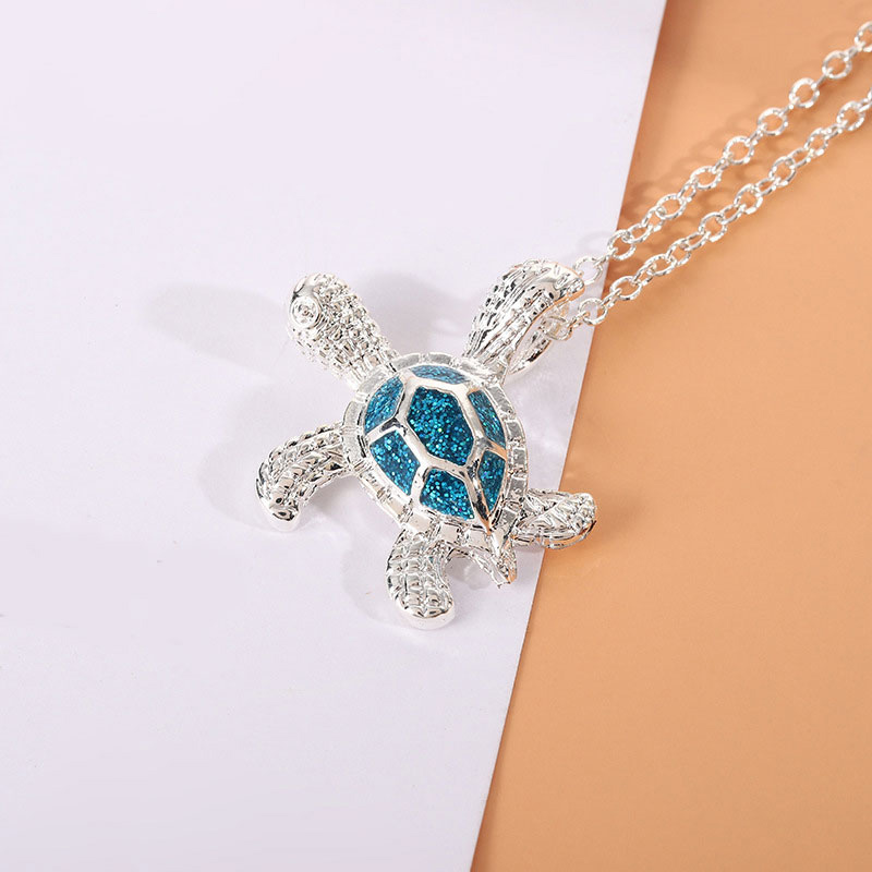 Dây chuyền hợp kim mặt hình rùa biển đáng yêu thời trang