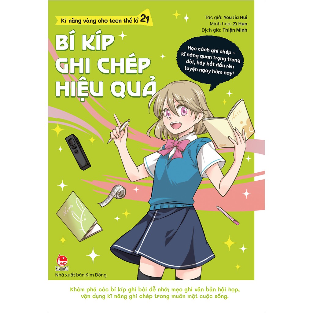 Sách Kĩ năng vàng cho Teen thế kí 21 trọn bộ 6 tập - NXB Kim Đồng