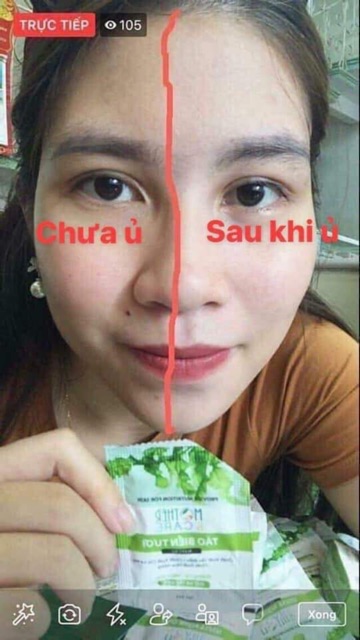 [1 gói] Cấy trắng da tảo biển tươi siêu mịn, siêu trắng | Thế Giới Skin Care