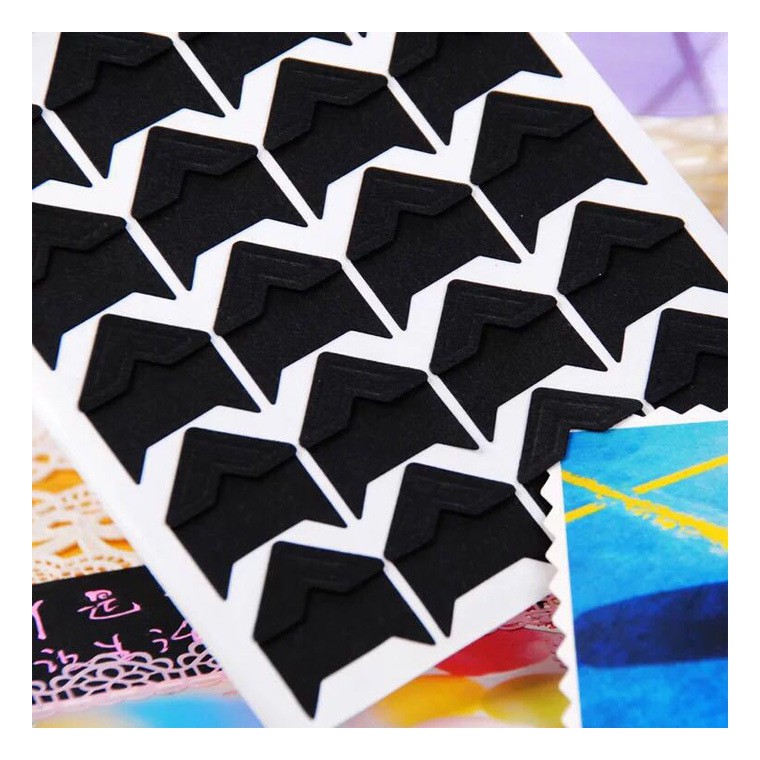 Sticker dán góc ảnh album DIY