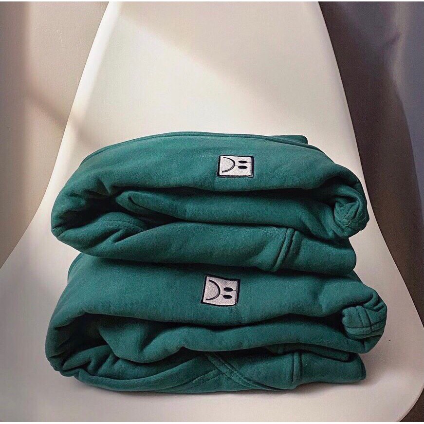 Áo Khoác Nỉ Thêu Mặt Cười Xanh Rêu Cực Hot Áo Khoác Chất Nỉ Ngoại Mềm Mịn Dày Dặn Form Rộng Freesize <65kg | BigBuy360 - bigbuy360.vn