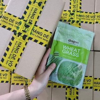 Bột cỏ lúa mì hữu cơ Dragon Superfoods 150g