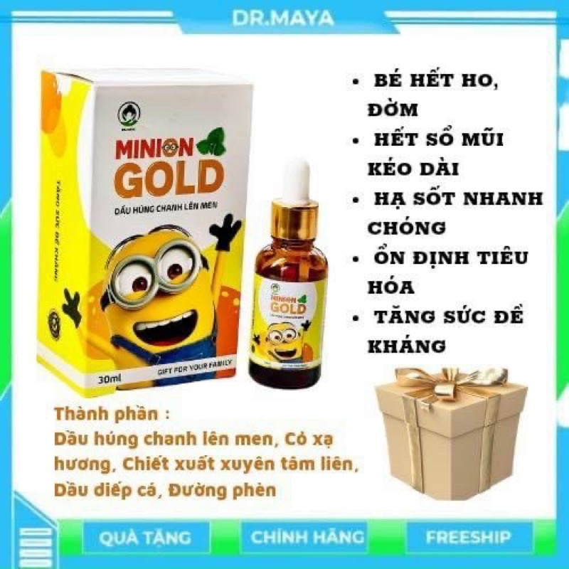 DẦU HÚNG CHANH MINION chính hãng