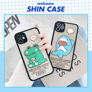 Ốp lưng iphone Big Fish nhám viền nổi cong 6/6plus/6s/6splus/7/7plus/8/8plus/x/xs/11/12/13/14/pro/max/promax/plus