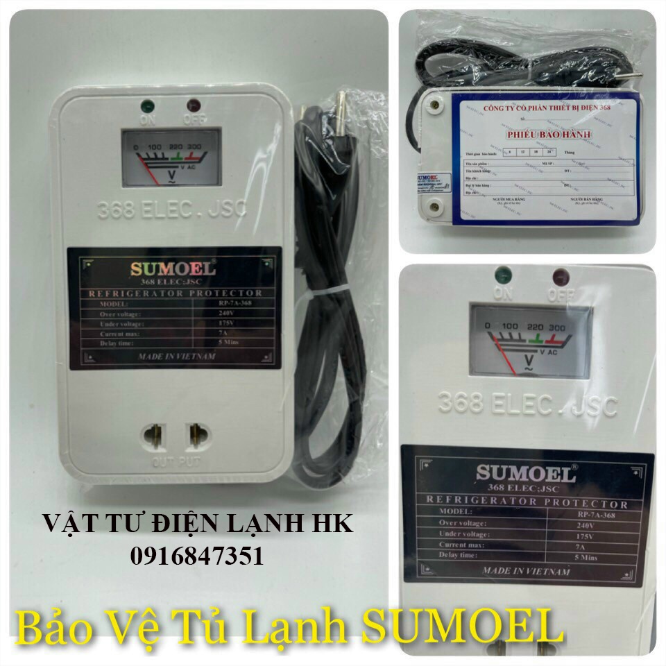 Bộ thiết bị bảo vệ tủ lạnh TV tivi HT-21 BQP Relay HT21 B.Q.P SUMOEL