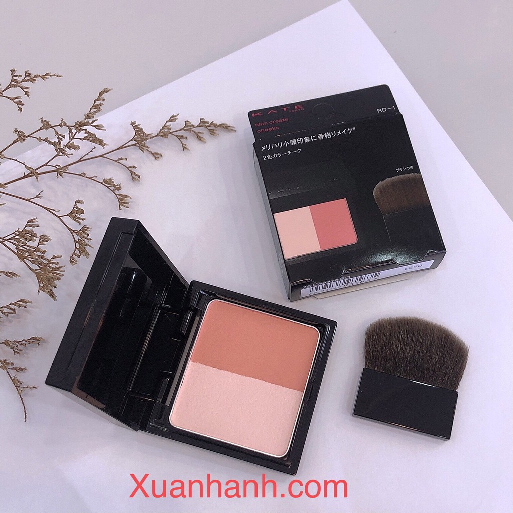 Phấn má hồng Kanebo Kate Slim Create Cheeks, kèm cọ (new) | BigBuy360 - bigbuy360.vn
