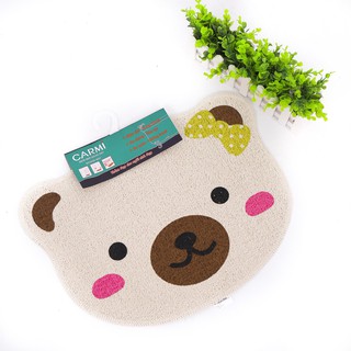 Thảm lau chân Carmi hình gấu
