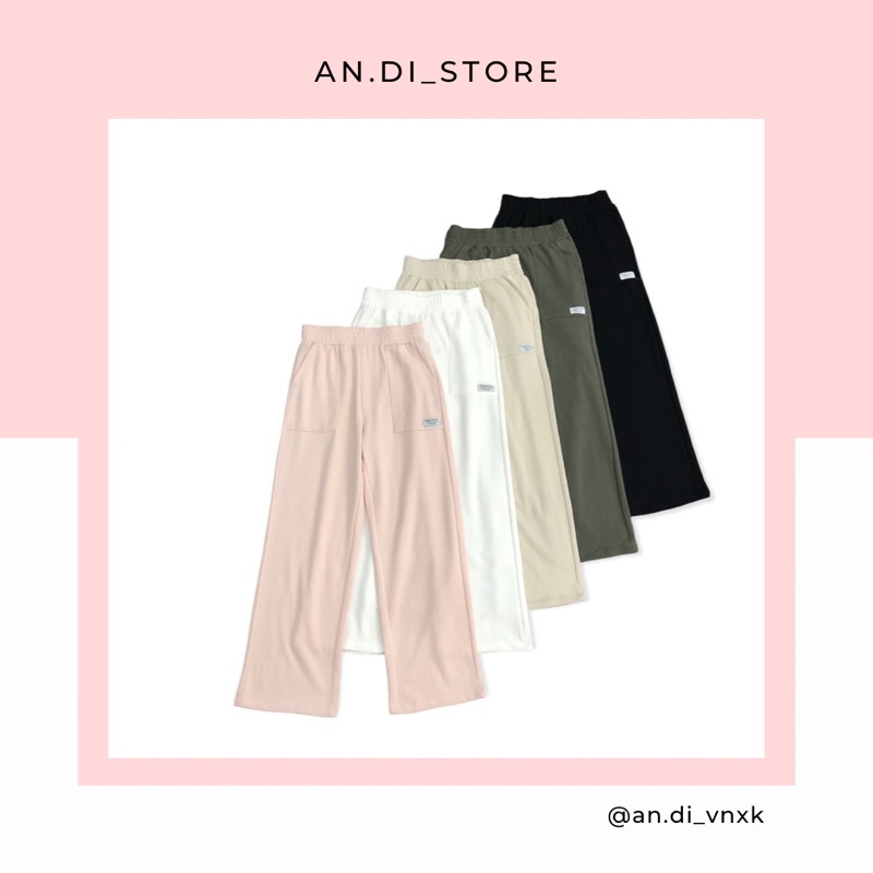 AnDi.vnxk🔸Quần suông ống rộng- HM