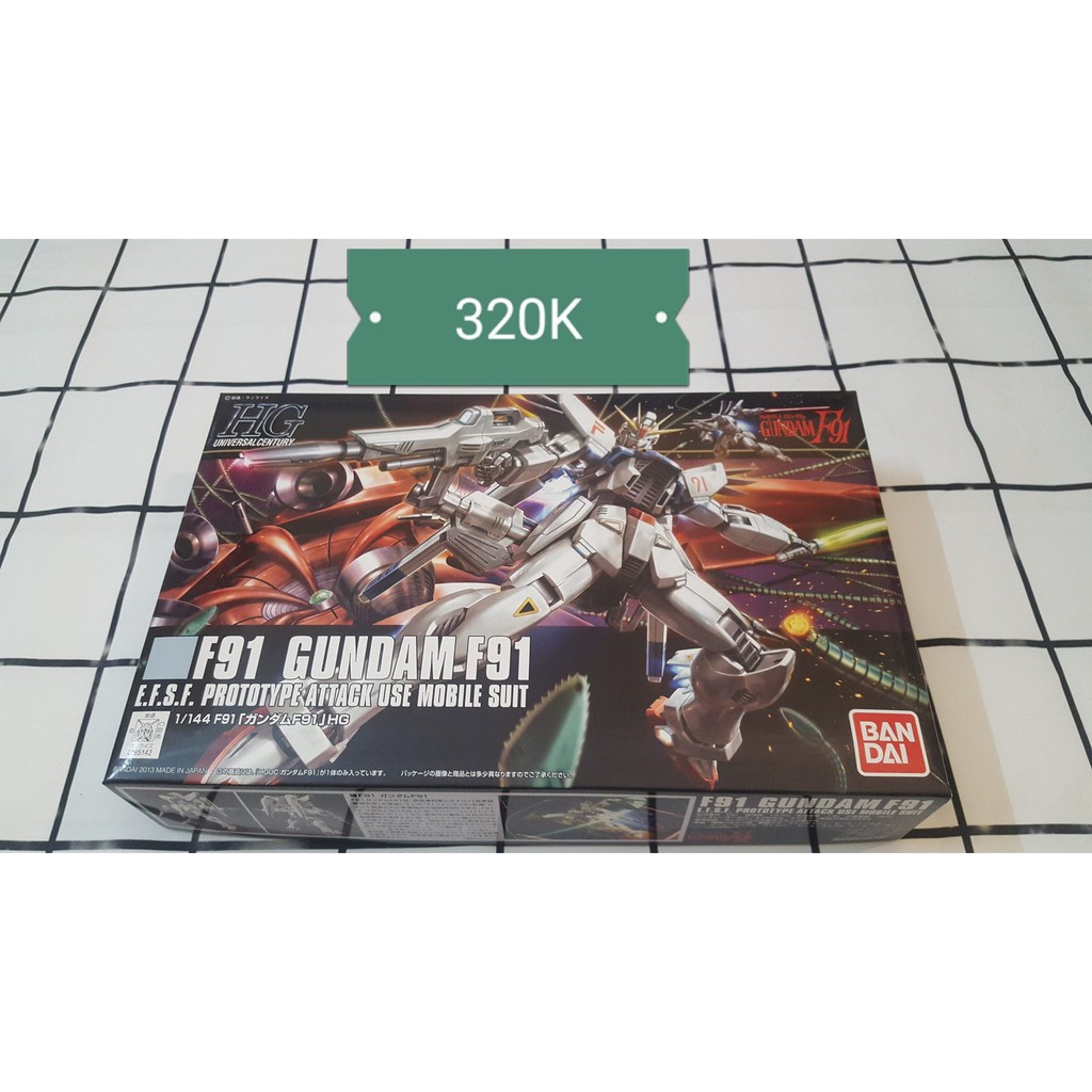 Bandai HG F91 Gundam