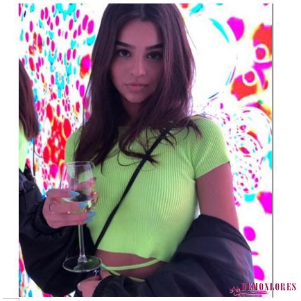 Áo Croptop Dệt Kim Tay Ngắn Thiết Kế Dây Đan Chéo Quyến Rũ