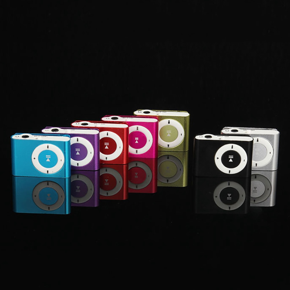 Máy Nghe Nhạc Mp3 Mini Dạng Kẹp Chống Thấm Nước Tiện Dụng Khi Tập Thể Thao Mp3